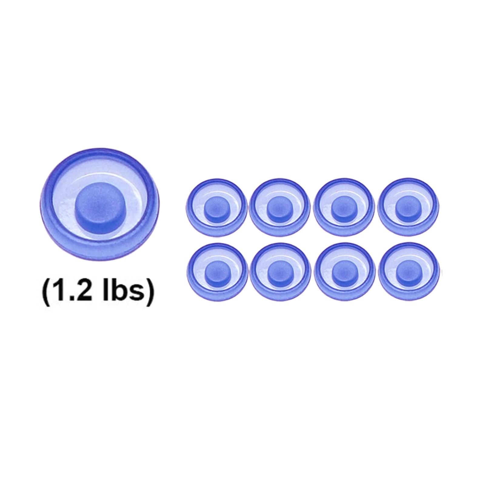 US Locator Retention Cap Overdenture Inserts Blue 1.2lbs 4/8Pcs