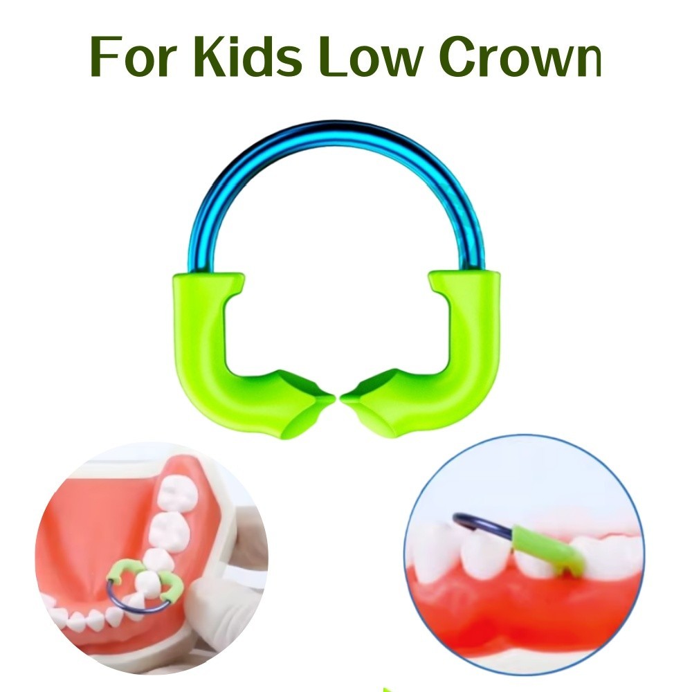 Dental Kids Low Crown Matrix Retainer Niti Clamping Ring for Dentist Restoration