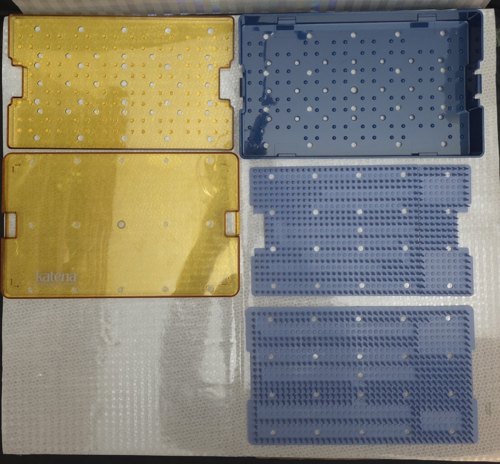 KATENA K9-2030 STERILIZATION CASE OPHTHALMIC SURGICAL INSTRUMENT TRAY 1