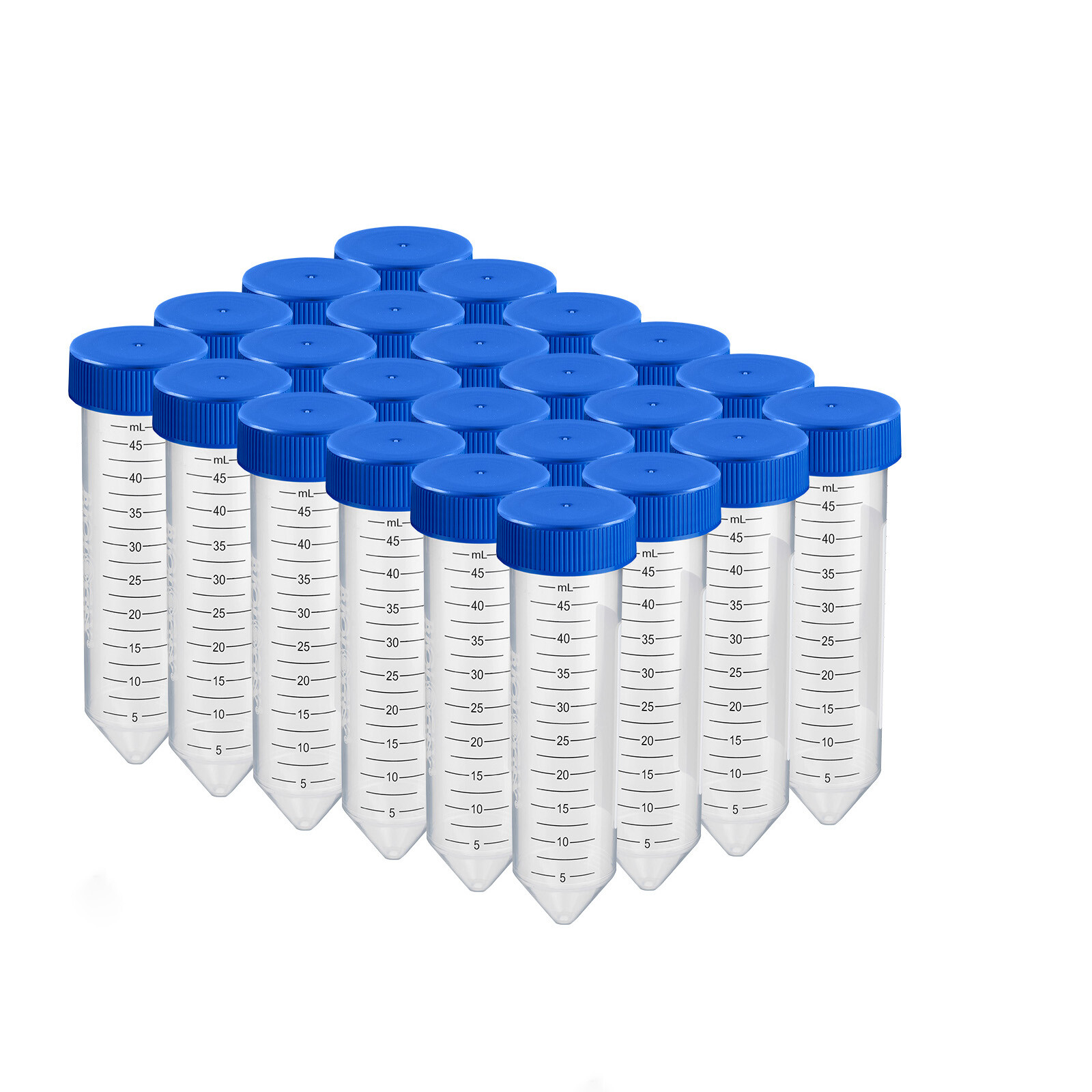 Biologix 50ml Conical Bottom Centrifuge Tubes With Flat Top Screw Caps