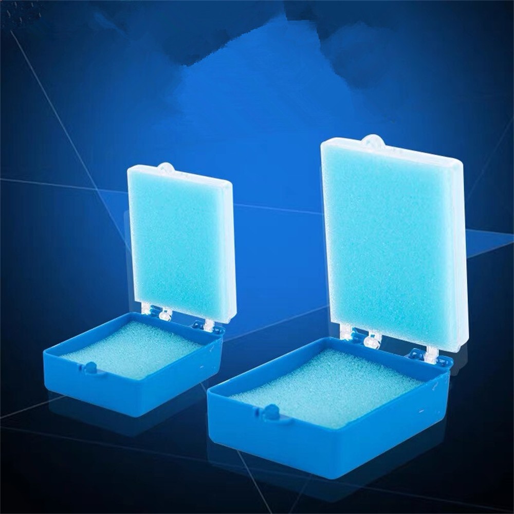 Dental Lab Crown Boxes – 1″ – Clear Top with Foam Fillers – 200 pcs ╏
