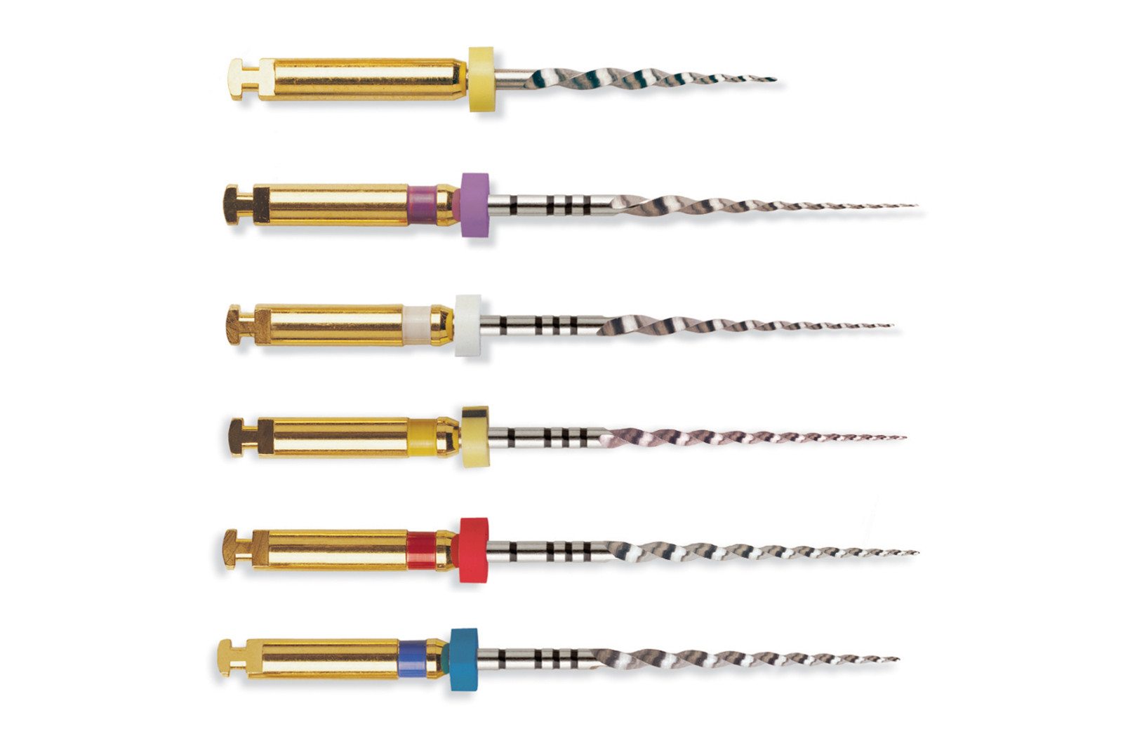 Endo ProTaper Universal Rotary File -Shaping|Finishing By Dentsply Sirona (6/pk)