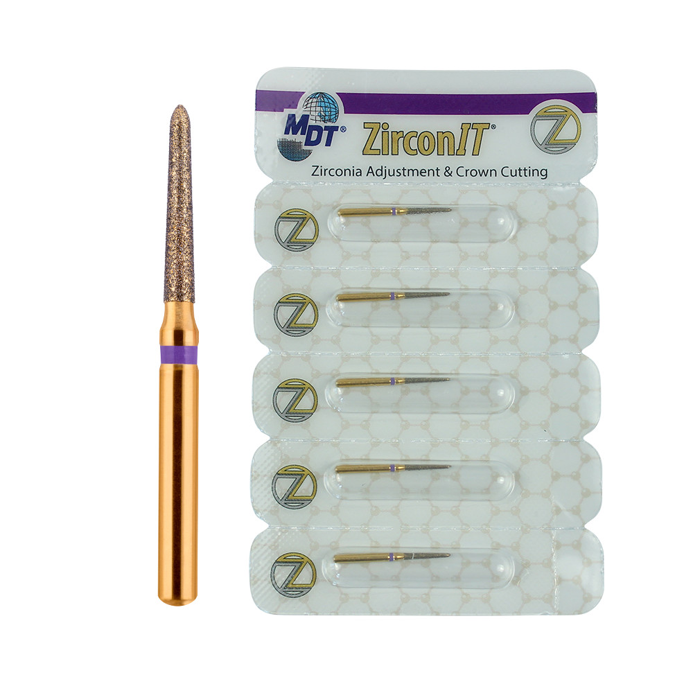 Dental MDT Gingival Curettage ZirconIT ADJ Diamond FG Burs Z298 Triton Bonding