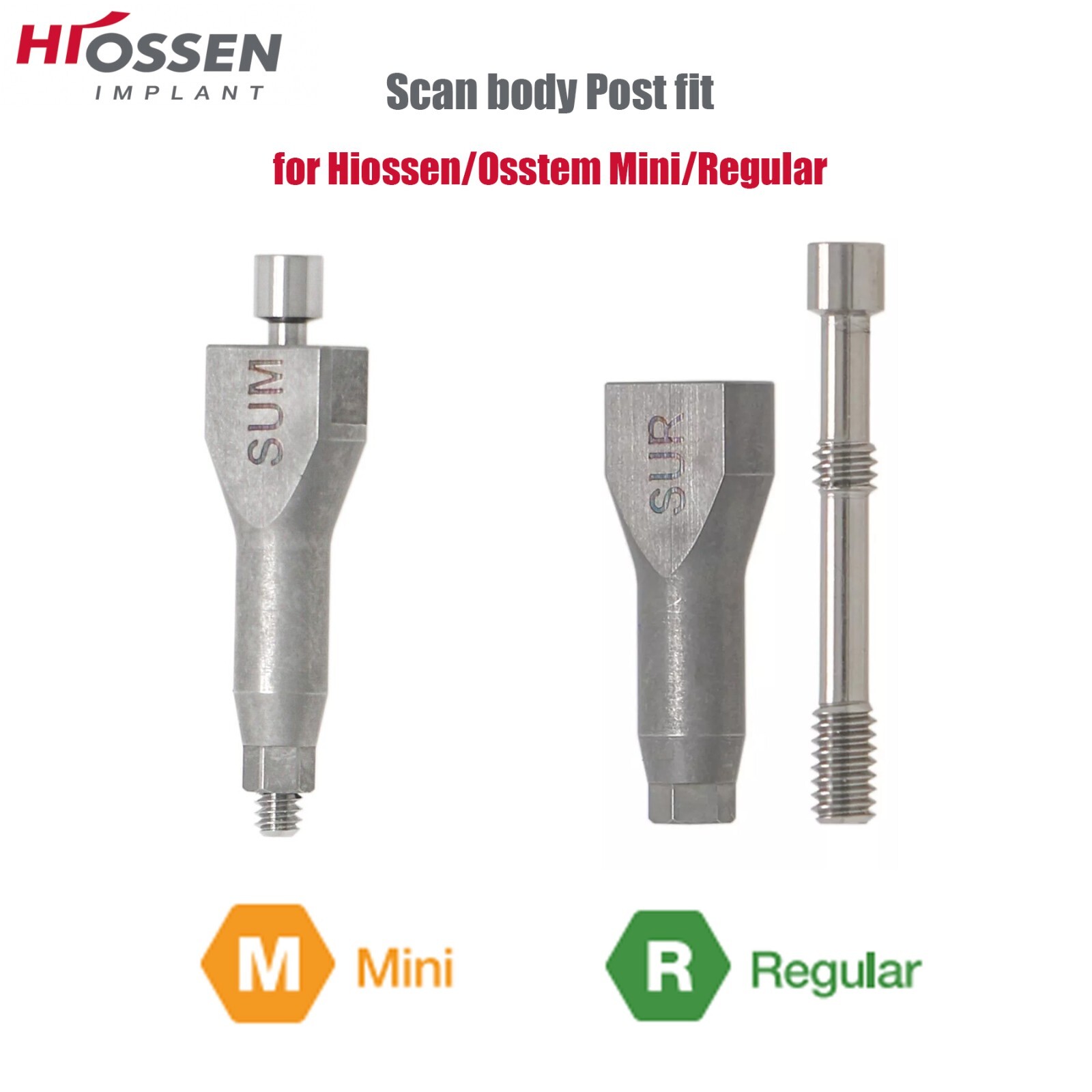 Dental Scan Body 3D Implant Analog for Nobel Straumann Osstem CAD/CAM Impression