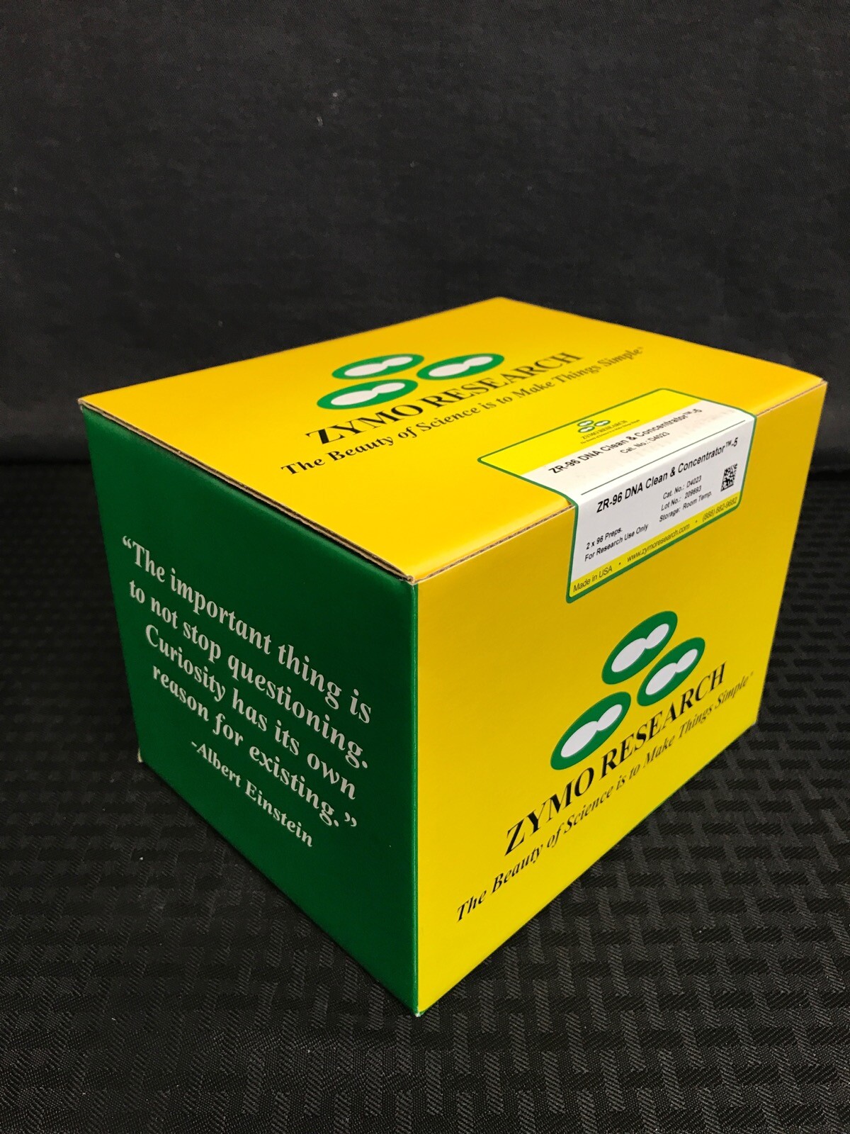 ZYMO ZR-96 DNA Clean & Concentrator-5 PCR Purification Kit 5ug 96-Well D4023