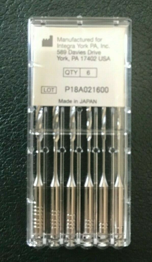 Miltex – Endodontic Peeso Reamers Drills – No. 1-6 assorted – 32mm Length