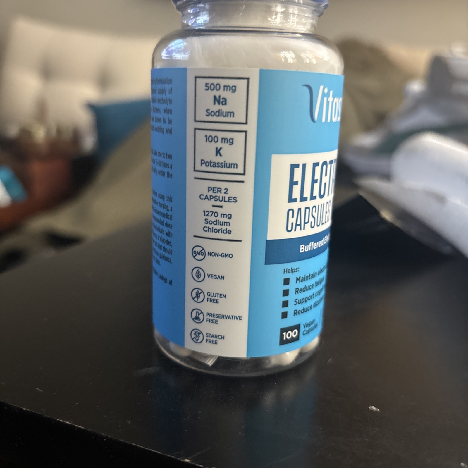 Vitassium Electrolyte Capsules, Electrolytes for Dietary Management 05/27