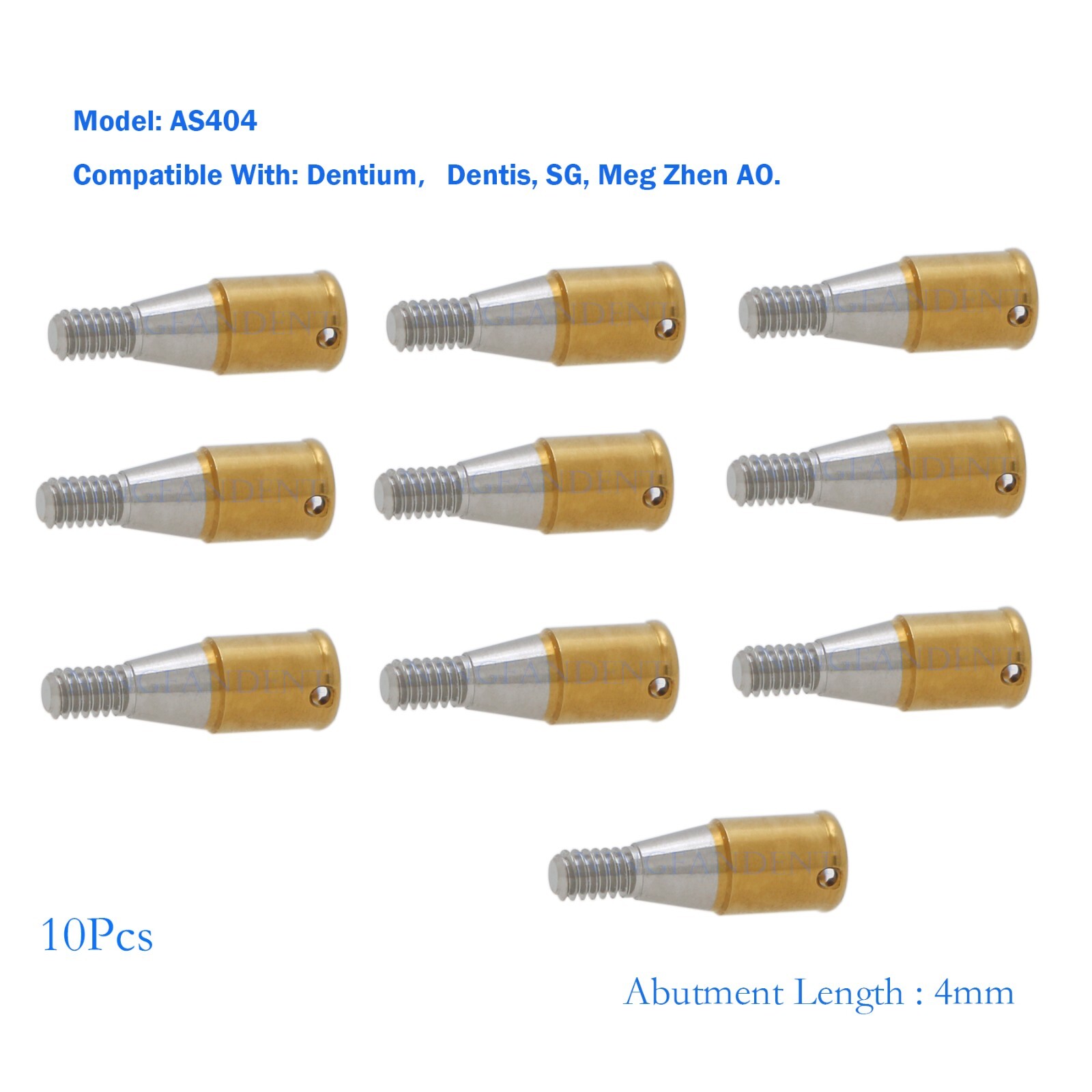 Dentiumm/Dentis/SG/Mega Gen Overdenture Locator Abutments For 3.0/4.0/5.0mm GH