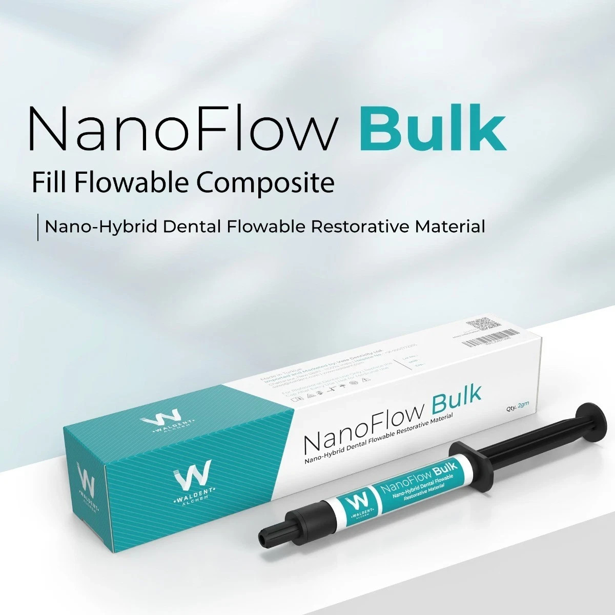 Waldent NanoFlow Bulk Fill Flowable Composite pack of 10