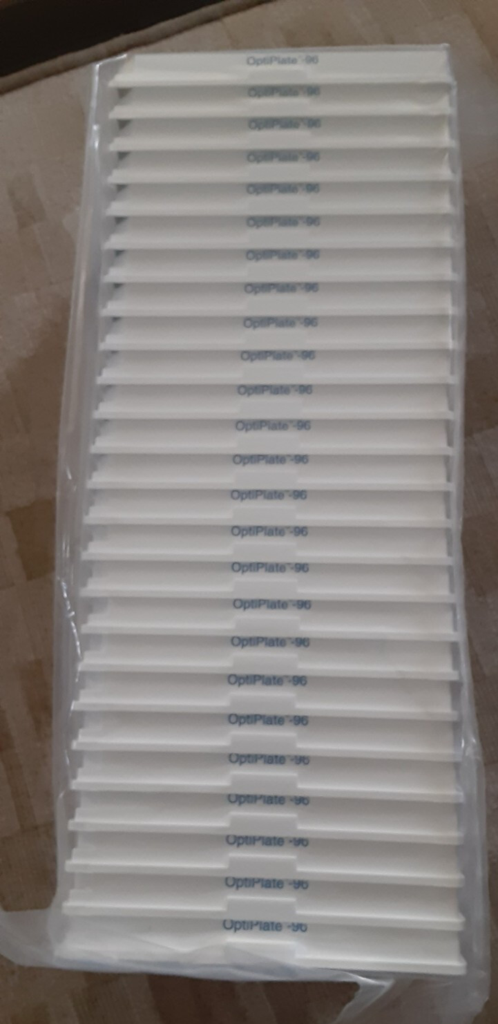 PERKIN ELMER Polystyrene OptiPlate-96/white/Pinch bar Microplate(sleeve of 25)