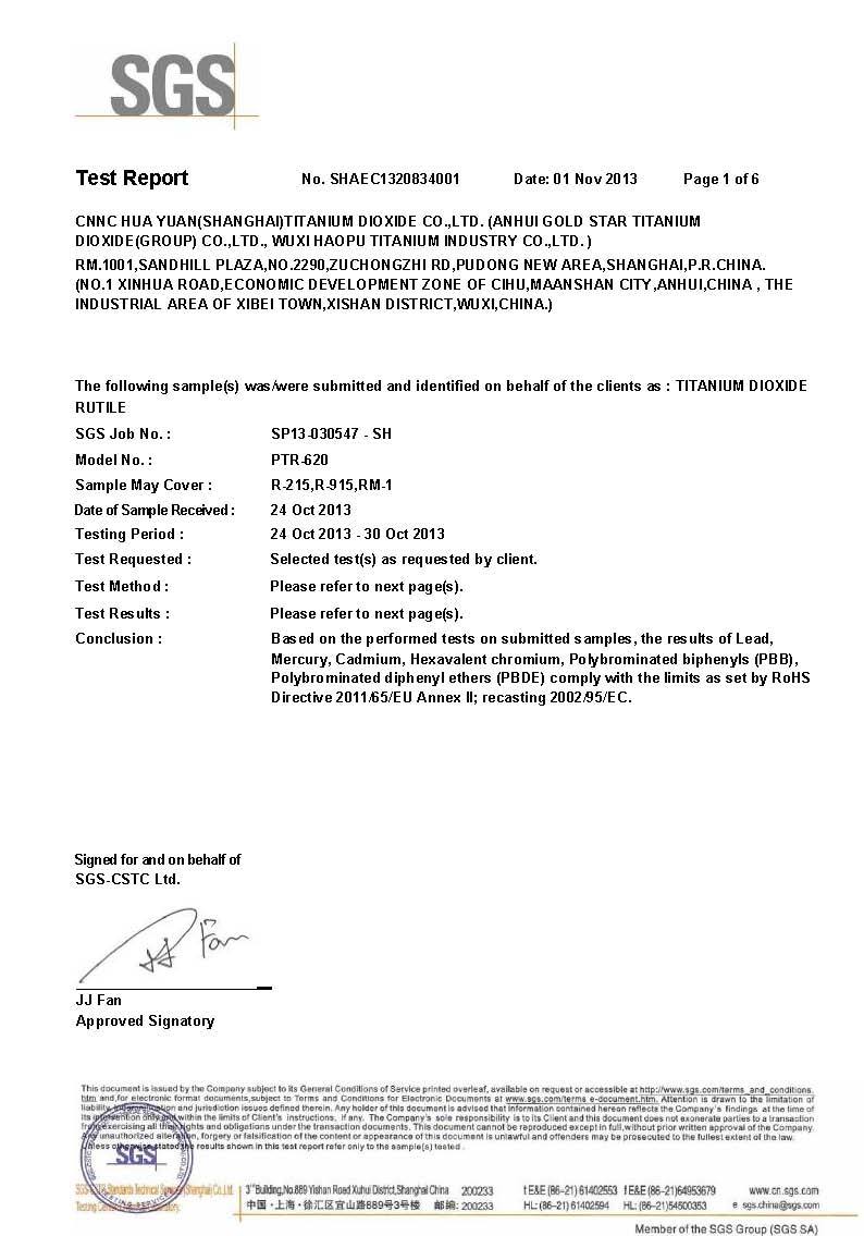 Titanium Dioxide Lab Pure White Pigment Colorant TiO2 PTR-620 10lb.