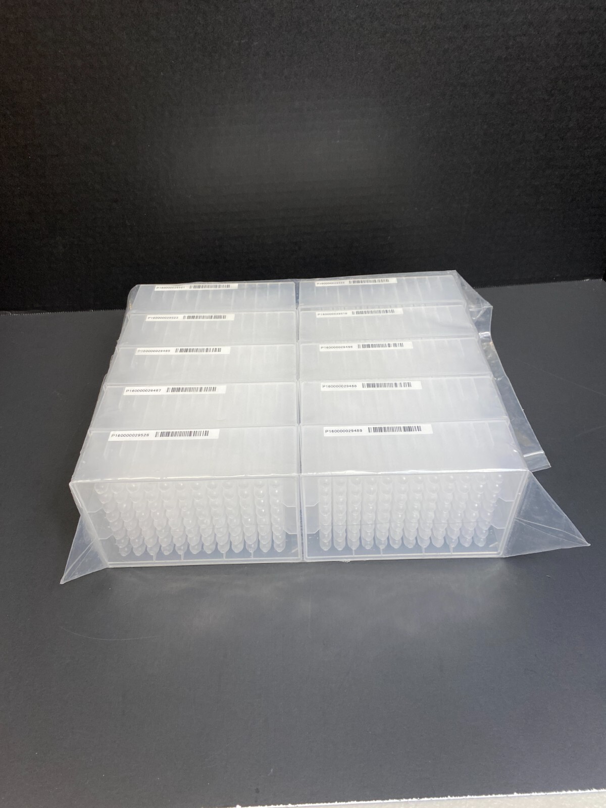 Thomas Microplate 96 Well 2 ml Deep Well Barcoded Total of 40 Plates