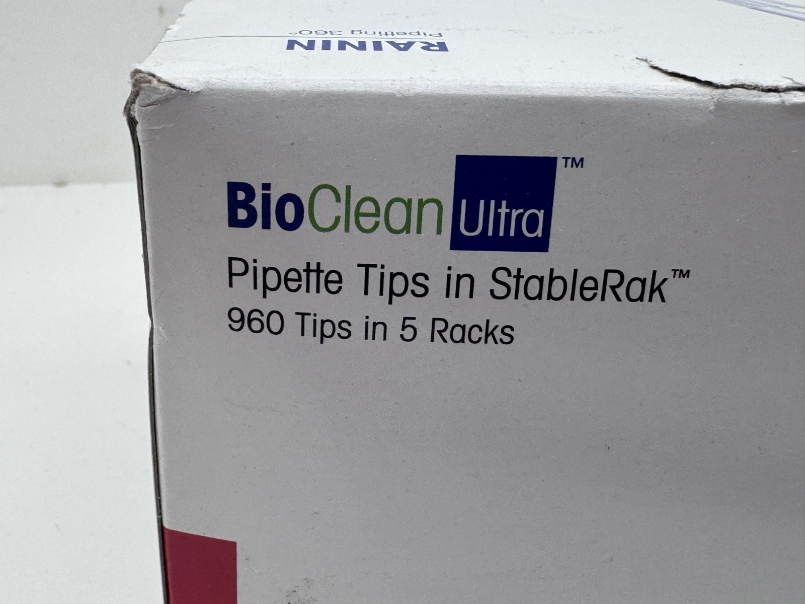 (960) Rainin 17005860 StableRak Bioclean LTS Sterile Filter Pipette Tips 20uL