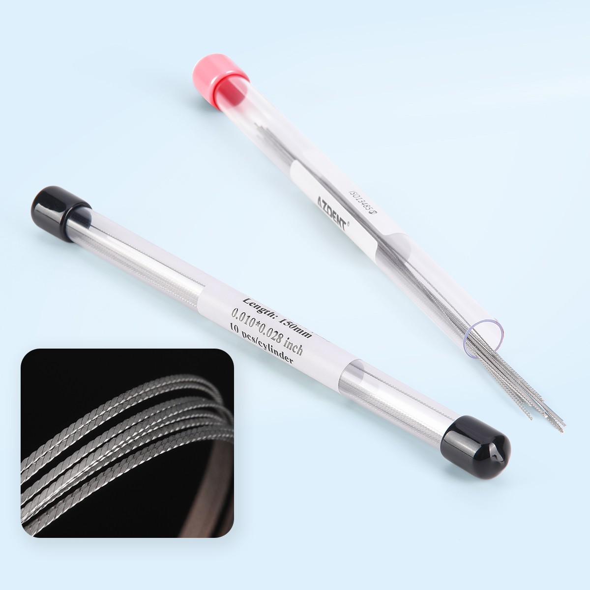 Dental Orthodontic Lingual Retainer Twist Wires Flat Stainless Steel Dentistry