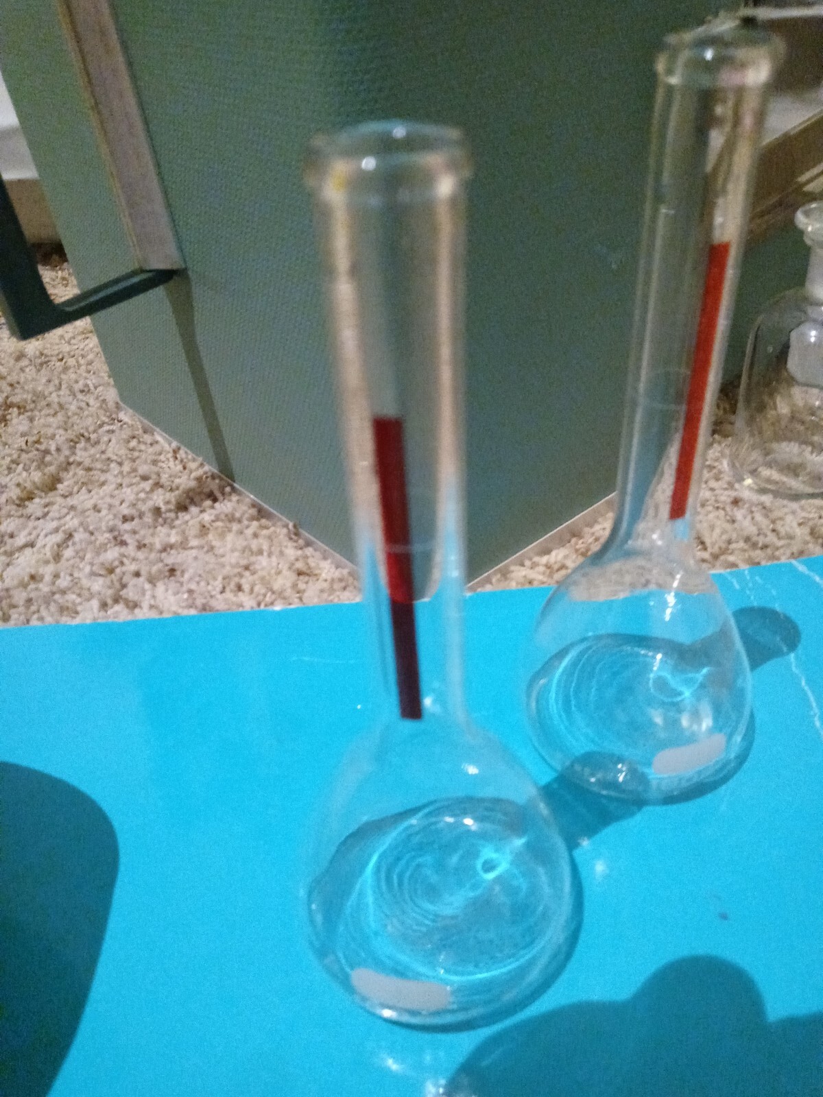 PYREX LONG NECK Clear Glass BEAKER 100mL NO.5600. Brand new lot of 2