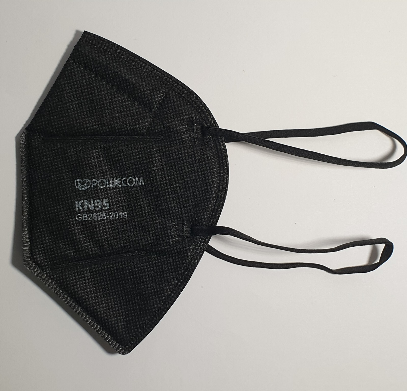 Powecom Black & White KN95 Improved Standard GB2626-2019 Protective Headband