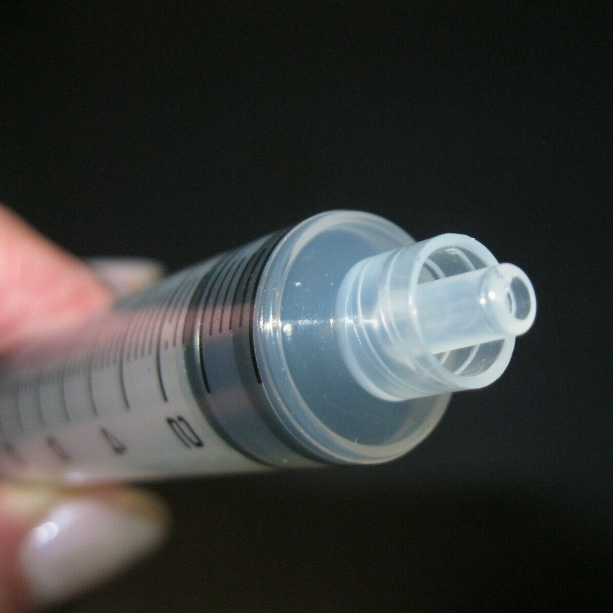 50x 30mL Luer Lock Tip Syringes Graduated Clear Transparent Plastic (50-pack)