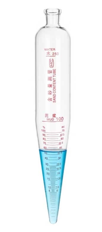 Sand Content Test Kit Tube, Clear Scale, Reliable Sealing, 250ml or 500ml