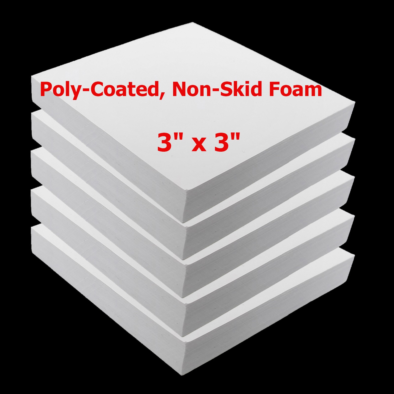 250 Sheet 3″x3″ Dental Mixing Pads Paper/Poly Coated 2Side cement 7.6×7.6cm