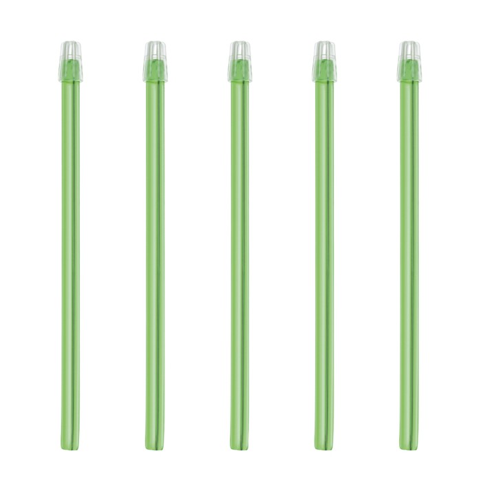 Premium Plus ONE300-LM #300 Oral Saliva Ejectors Lime 100/Pk