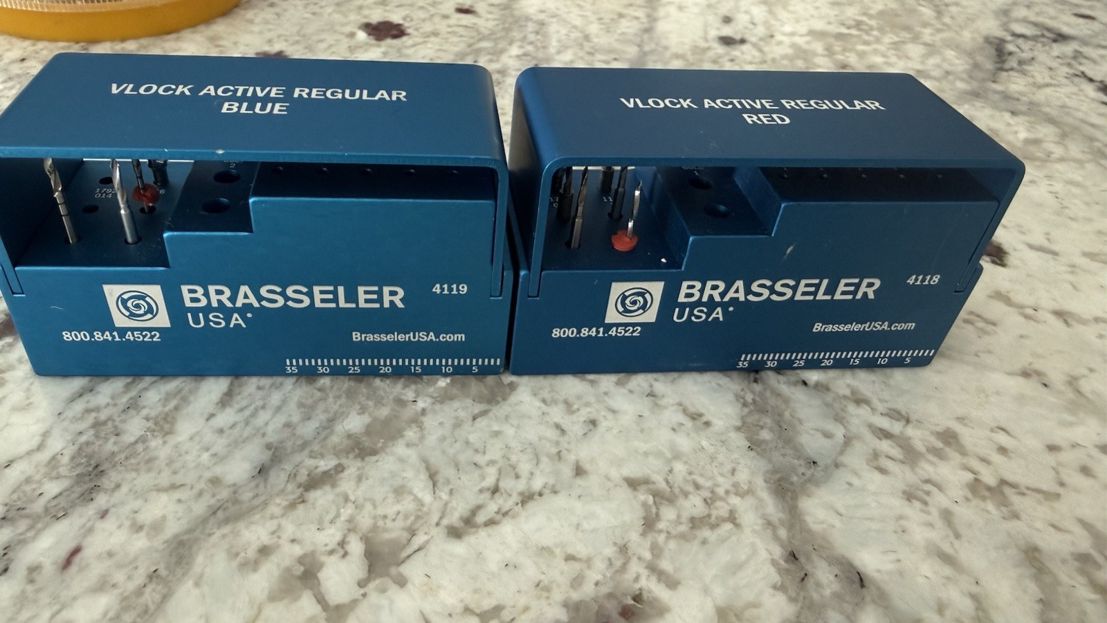 Brasseler Block Active Blue And Red Posts Kits