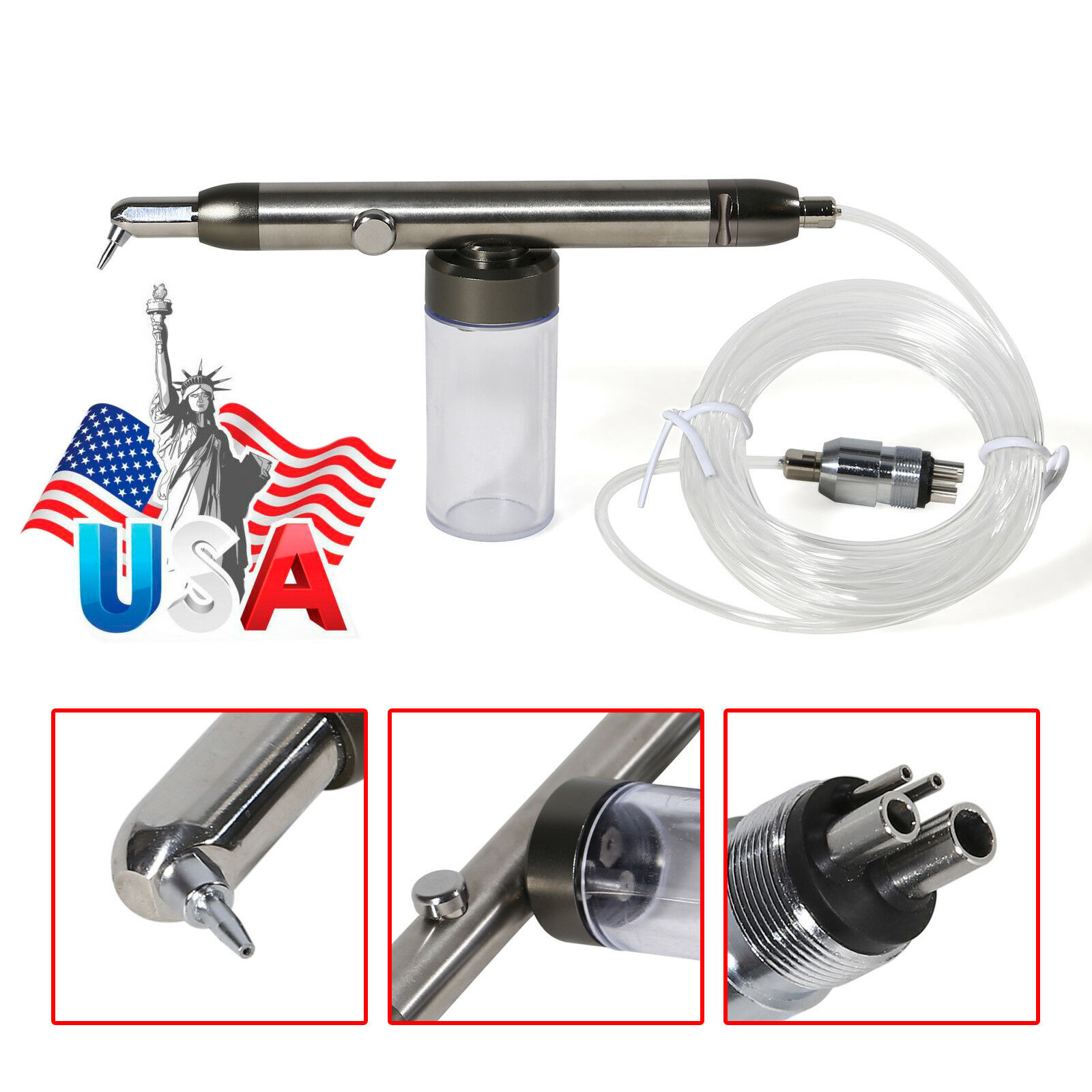 Dental Aluminum Micro blaster Air Abrasion Polish Microetcher Sandblaster OR