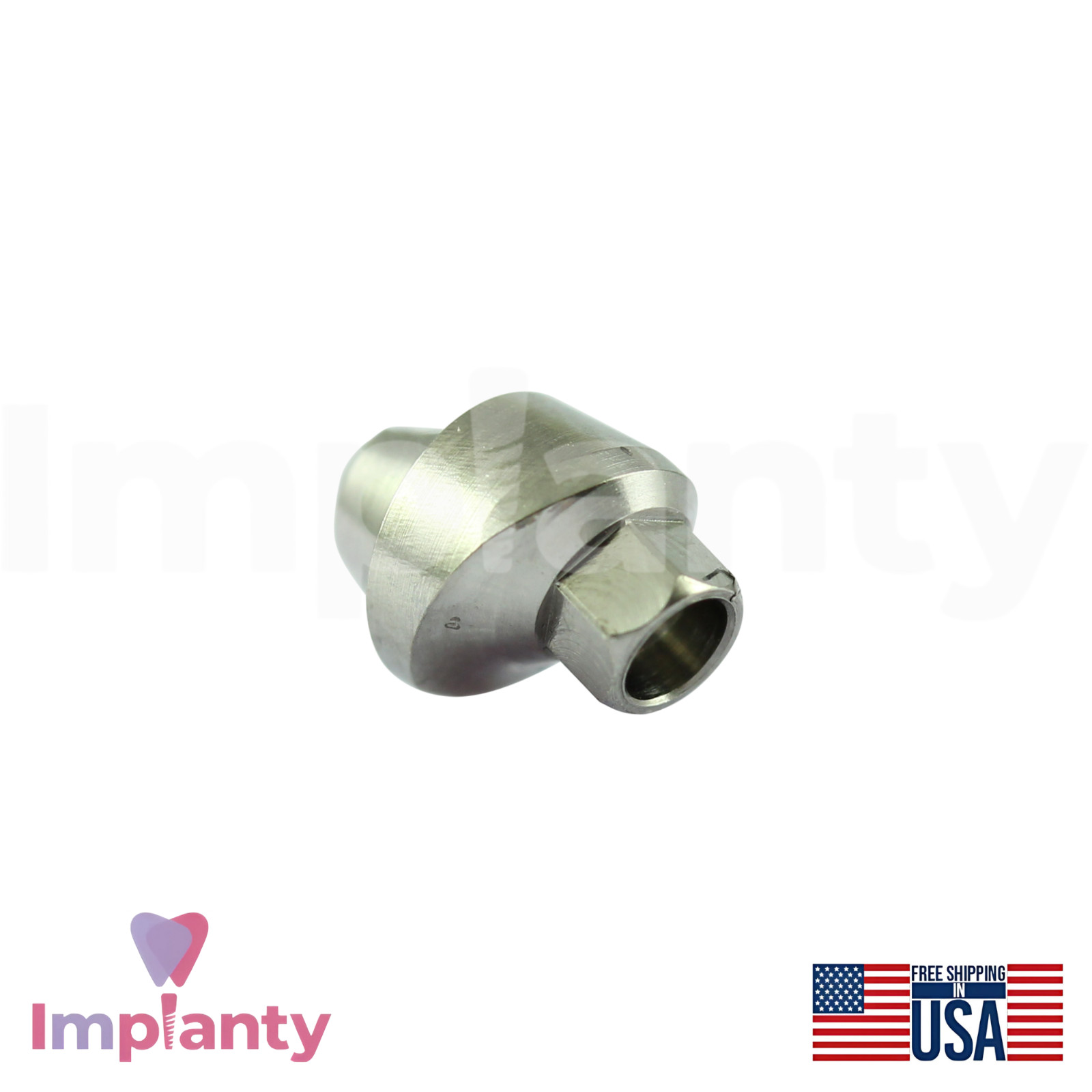 5x MIS Compatible Ø4.8mm Angulated Multi Unit Prosthetic SP 17° Int Hex 2.45mm