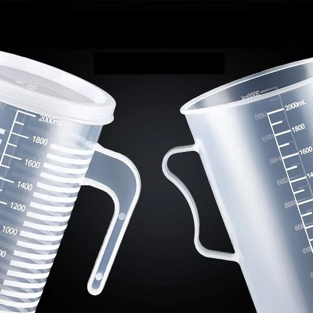 1000 ml Plastic Measuring Cup Thickened Food Grade Beaker With Scale