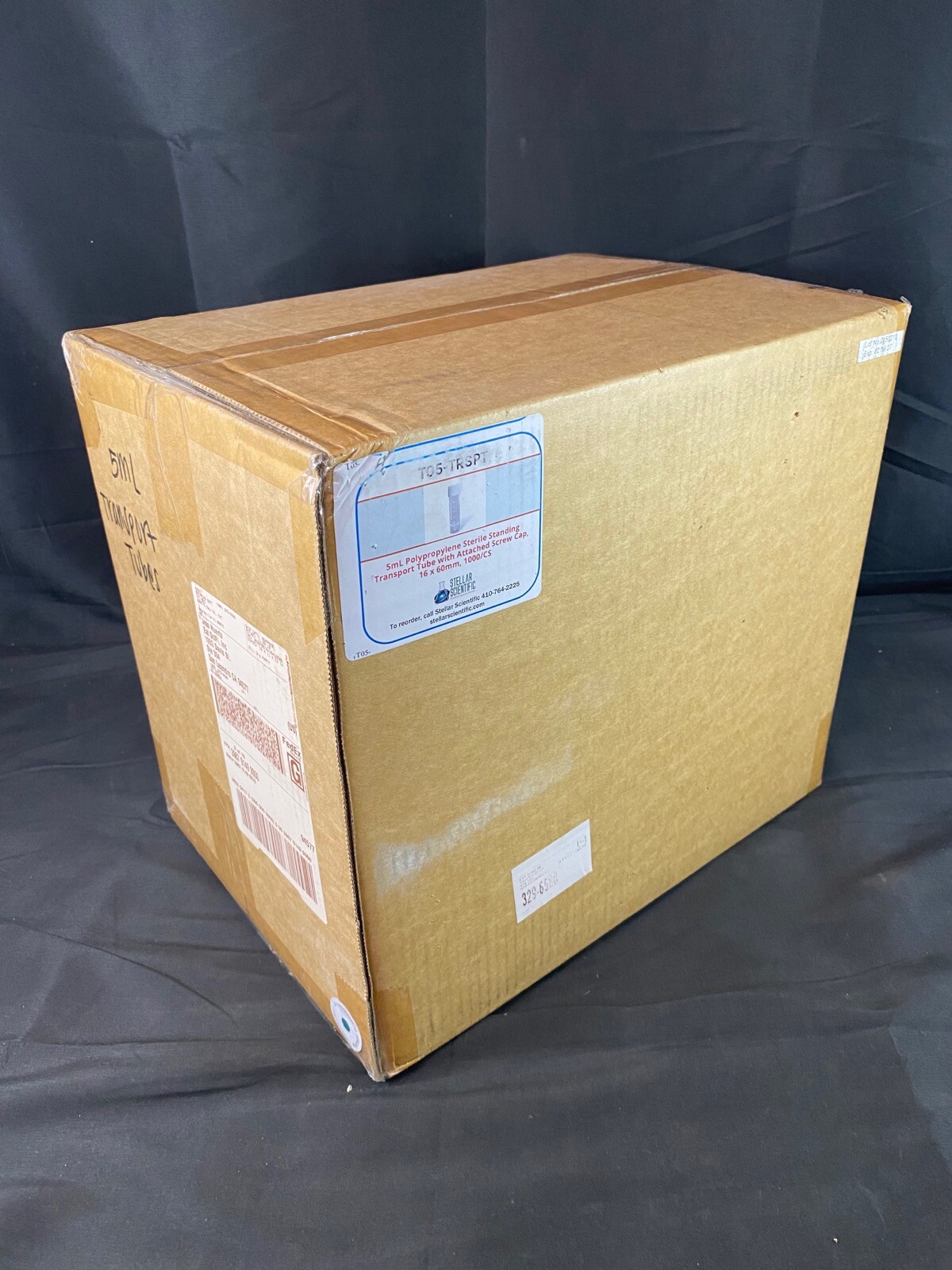 STELLAR SCI 5mL PP Standing Transport Tube 16x60mm Screw Cap T05-TRSPT(1000/cs)