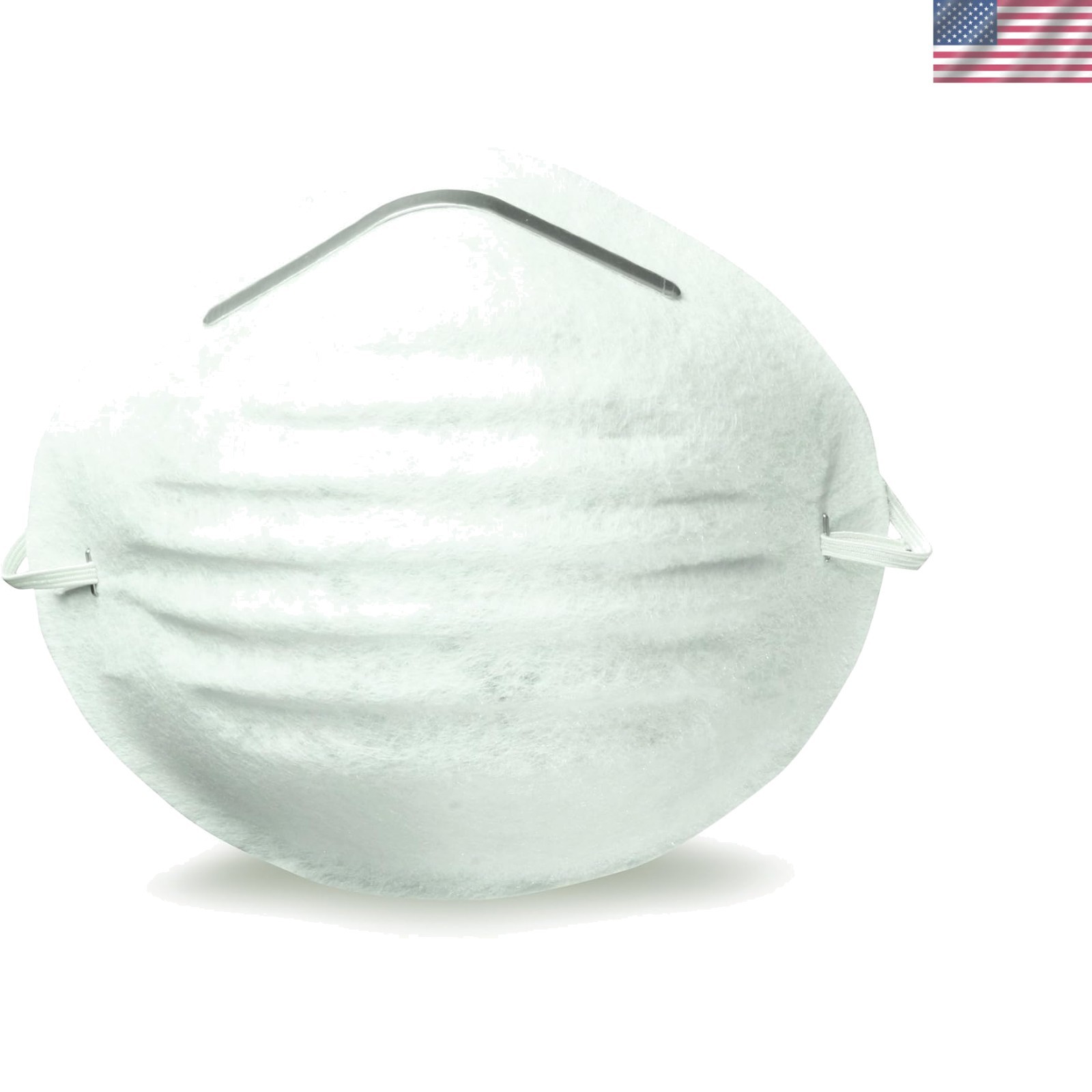 Nuisance Disposable Dust Mask, Box of 50 – Lightweight Respiratory Protection