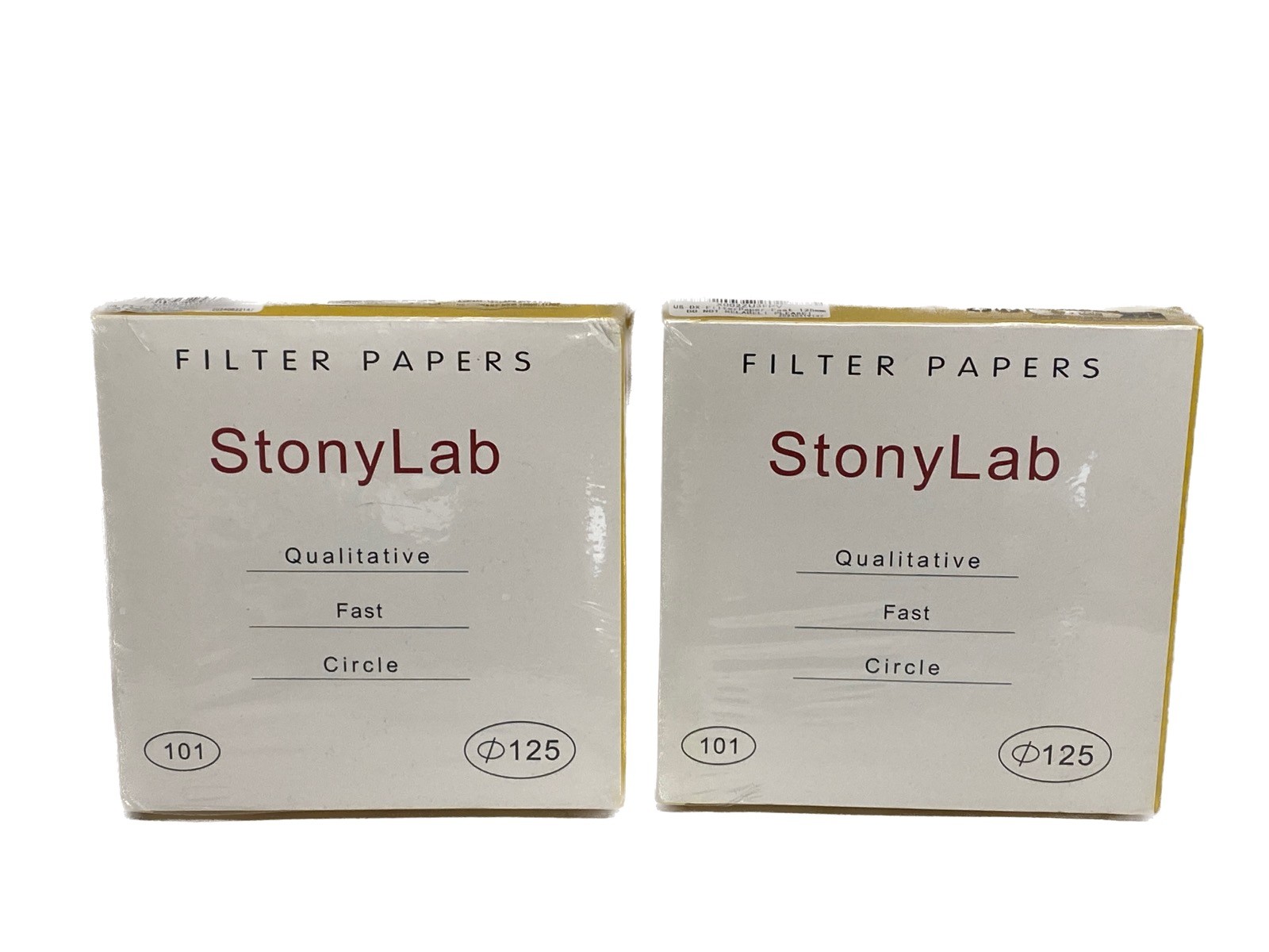 (200) STONYLAB Qualitative Fast Filter Paper 125mm Circle 100/Pk X002ZU3FPV