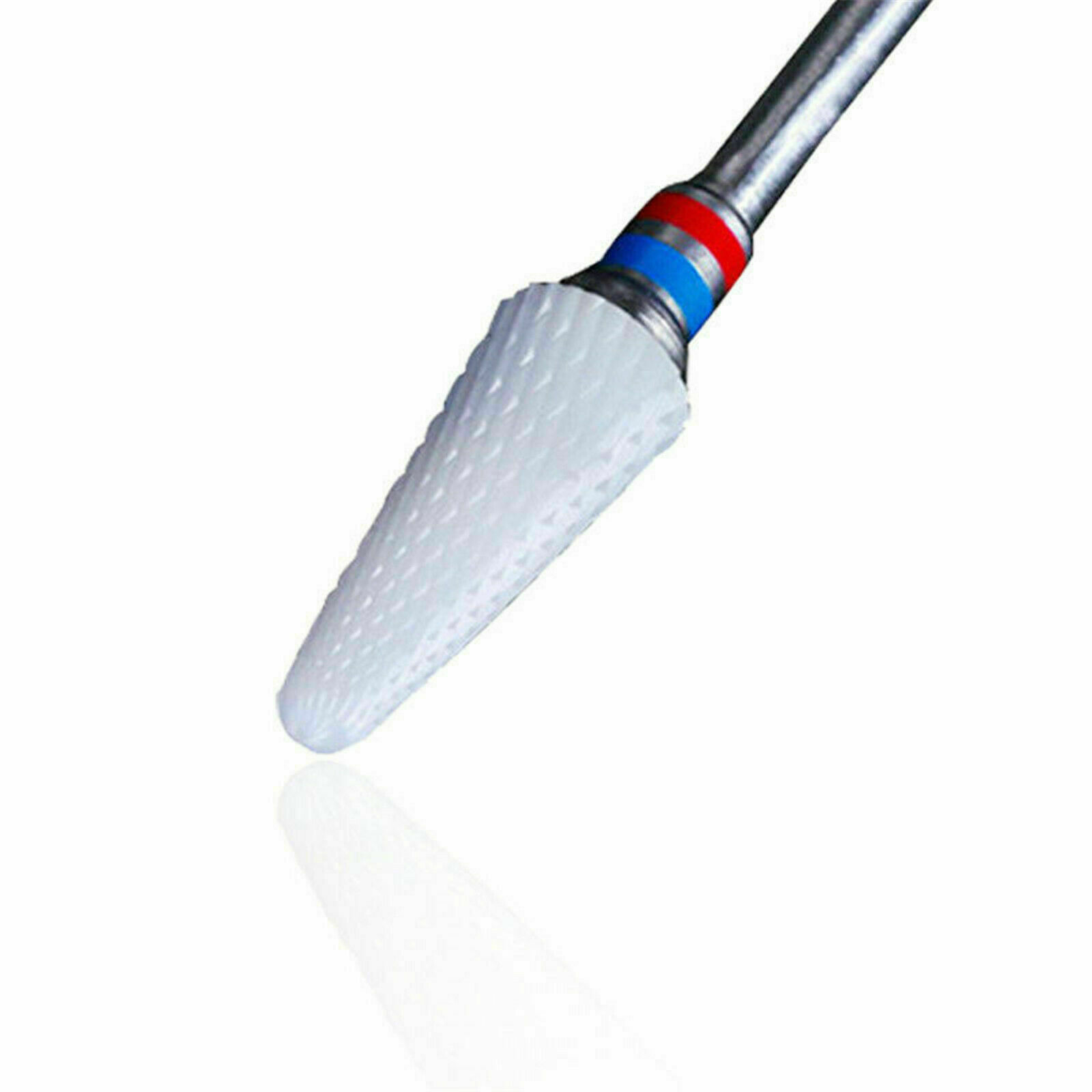 Dentist Conical Shape Zirconia Ceramic Dental Lab Burs Flute Φ6.00mm Cross Cut