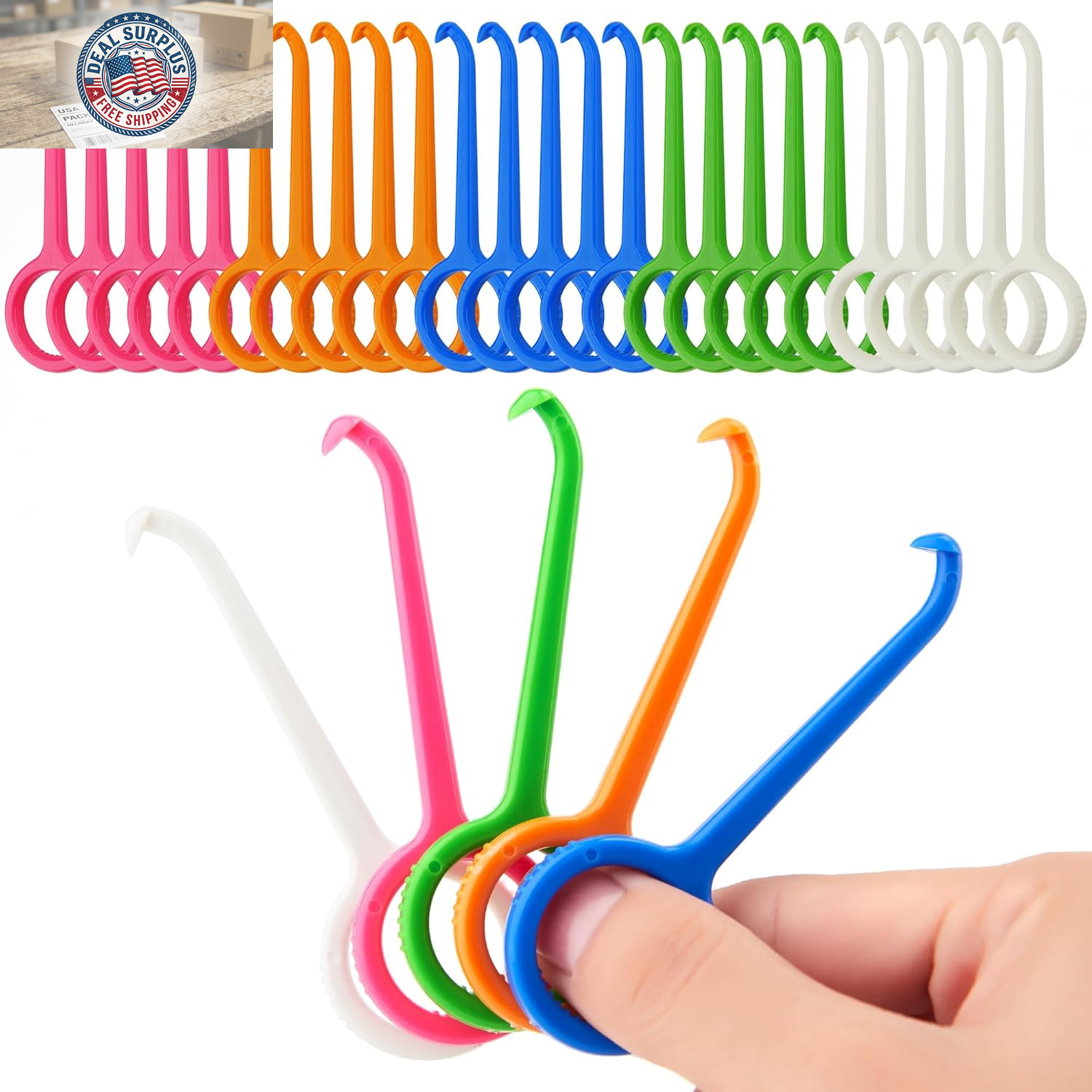 25PCS Aligner Remover Tool, 5 Colors Clear Aligner Removal Tool for Invisalign R