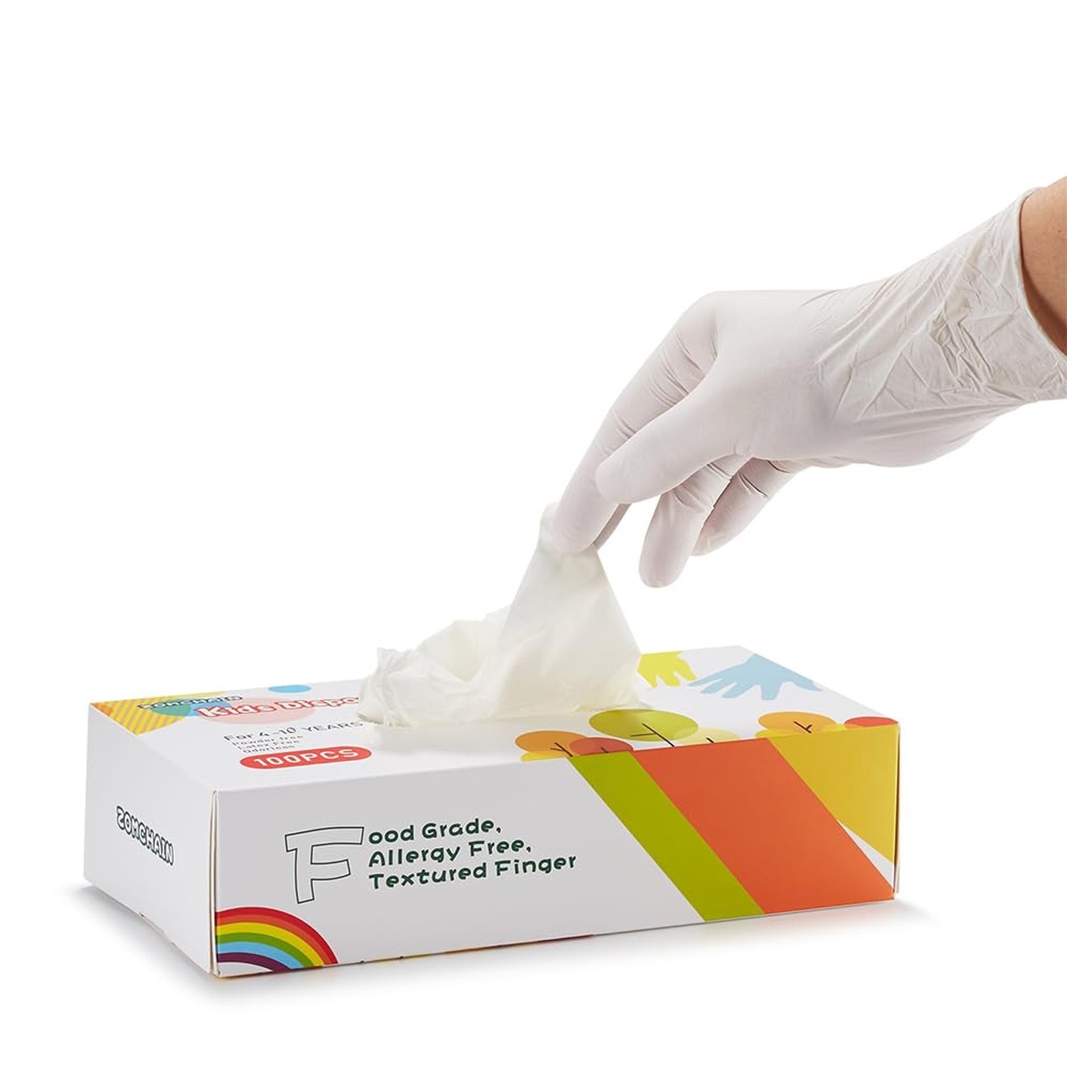 Kids Disposable Gloves, Nitrile Glove for Kid, Small Size Latex Rubber Free G…