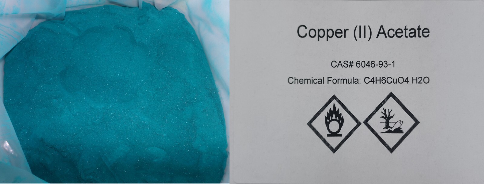 Copper (II) Acetate, Patinas on metals, 99% pure, 50g to 200g