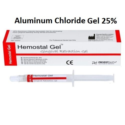 Dental HEMOSTAL GEL Gingival Retraction Gel To Stop Minor Gingival Bleeding 3gm