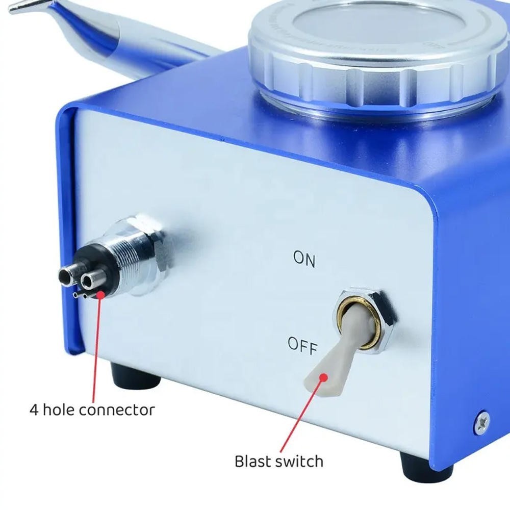 Oral Air Prophy Teeth Cleaning Electric Sandlasting Unit Desk Top Jet Scaler