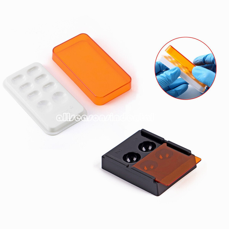 Dental Veneer Storage Box Patch Shading Holder Veneers Tooth Light Storage Case