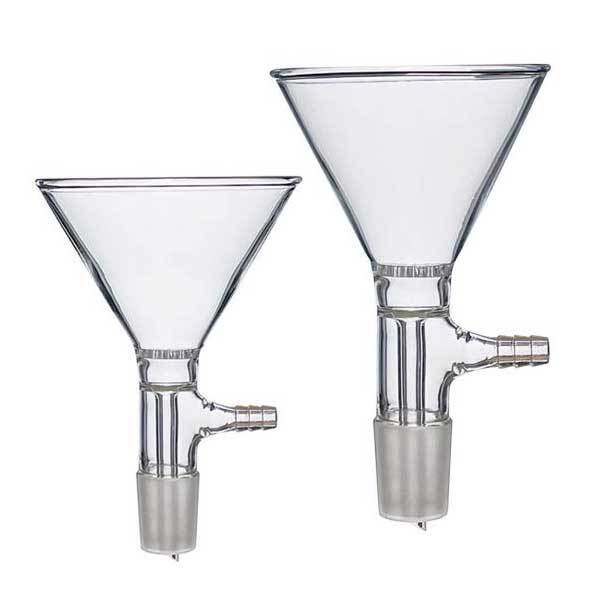 Wholesale 50mm-150mm Clear Glass Filter Funnel with Standard Joint for Flask