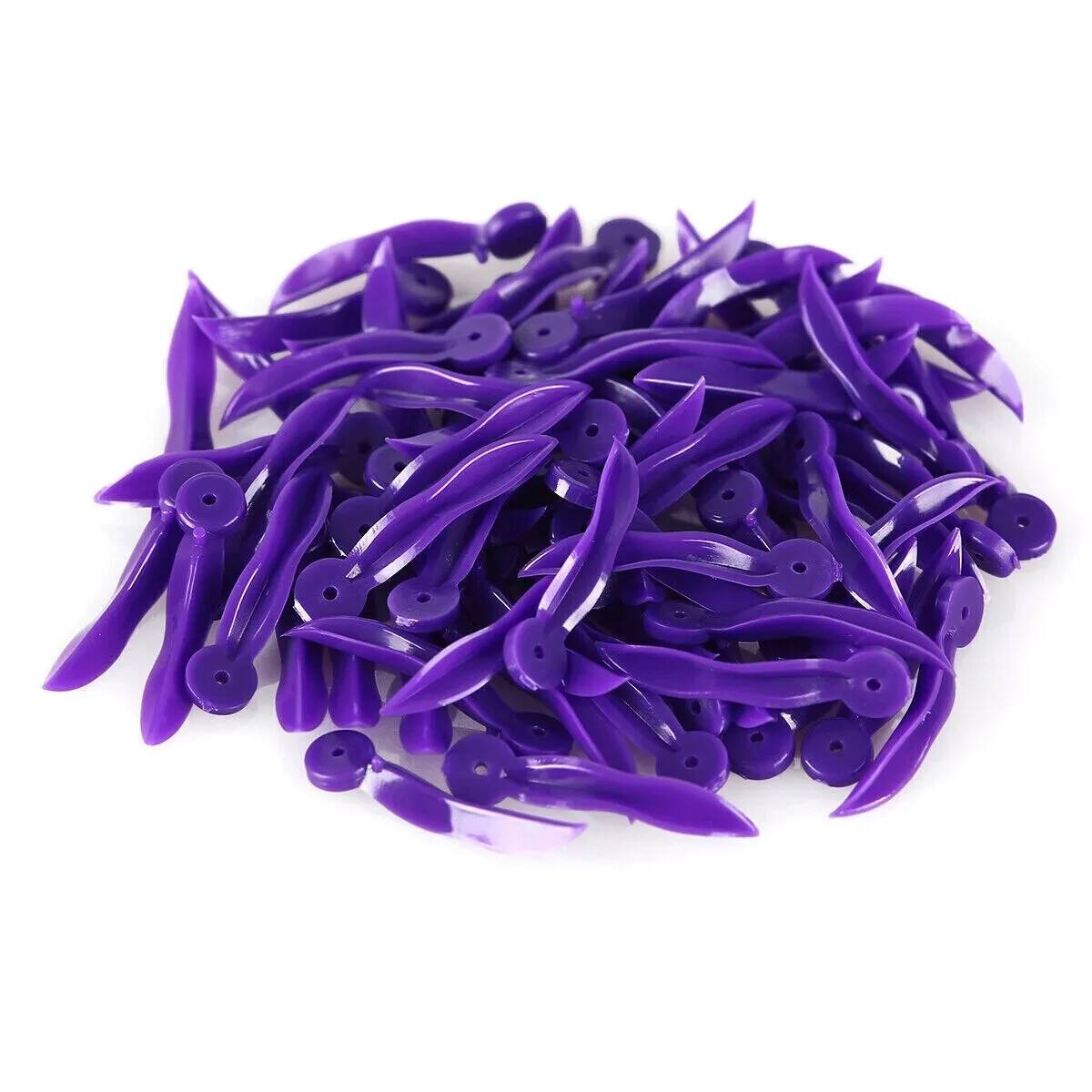 100 Pcs/Box Disposable Dental Wave Poly-Wedge Plastic Wedge With Holes 4 Sizes