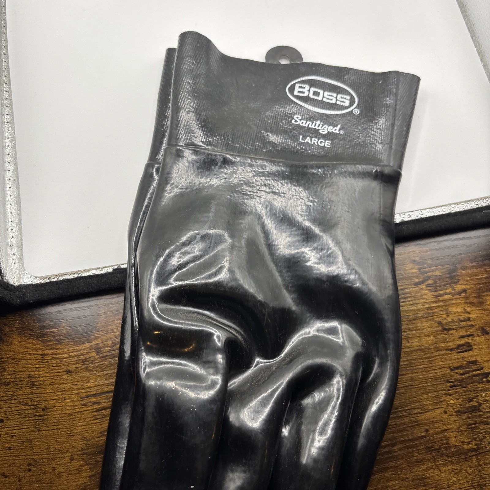 Boss 951 Chemguard Plus Men’s Indoor/Outdoor Neoprene Chemical Gloves Black L