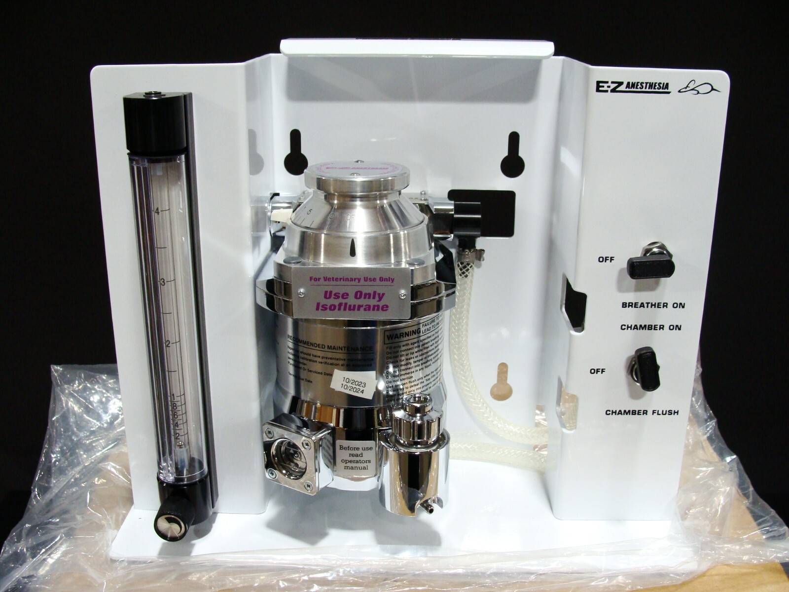 New E-Z Systems Euthanex EZ-108SA Single Rodent Isoflurane Anesthesia Machine