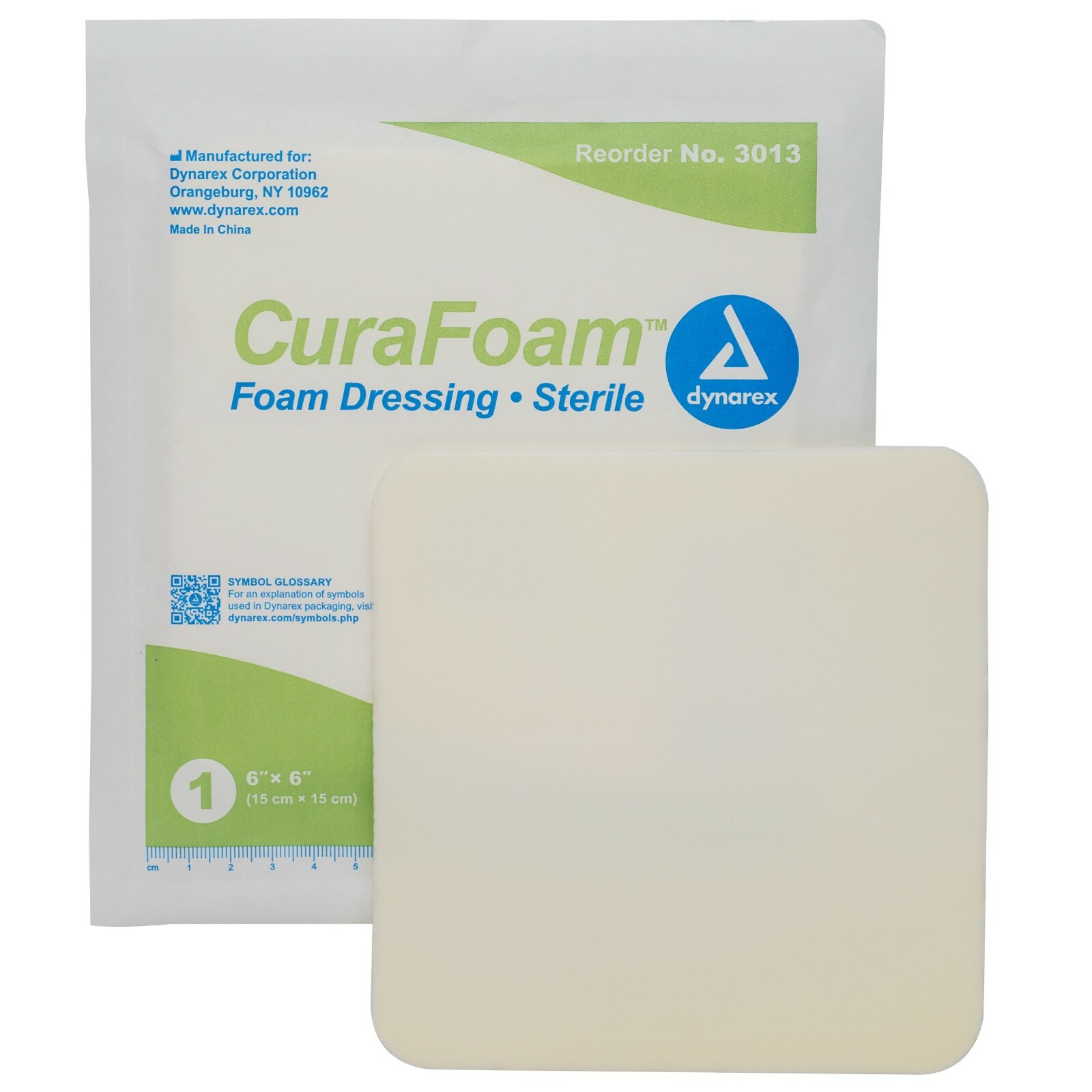 Advanced Wound Care, CuraFoam Foam Dressing 6 X 6 In Sterile 3013 20%OFF &