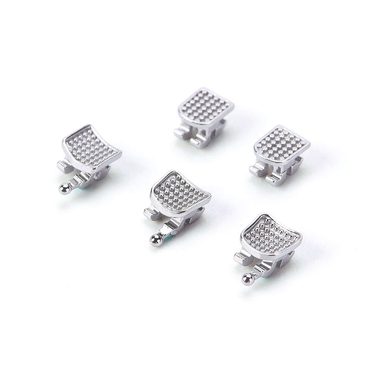 Dental Orthodontic Brackets Braces Monoblock Mini Roth/MBT 018/022 Hooks 345 USA