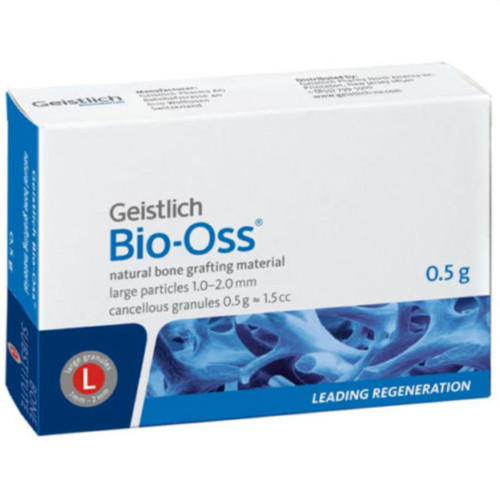 Geistlich «Bio-Oss» Large Granules (1mm-2 mm) Grafting Material 0.5 g./1.5cc