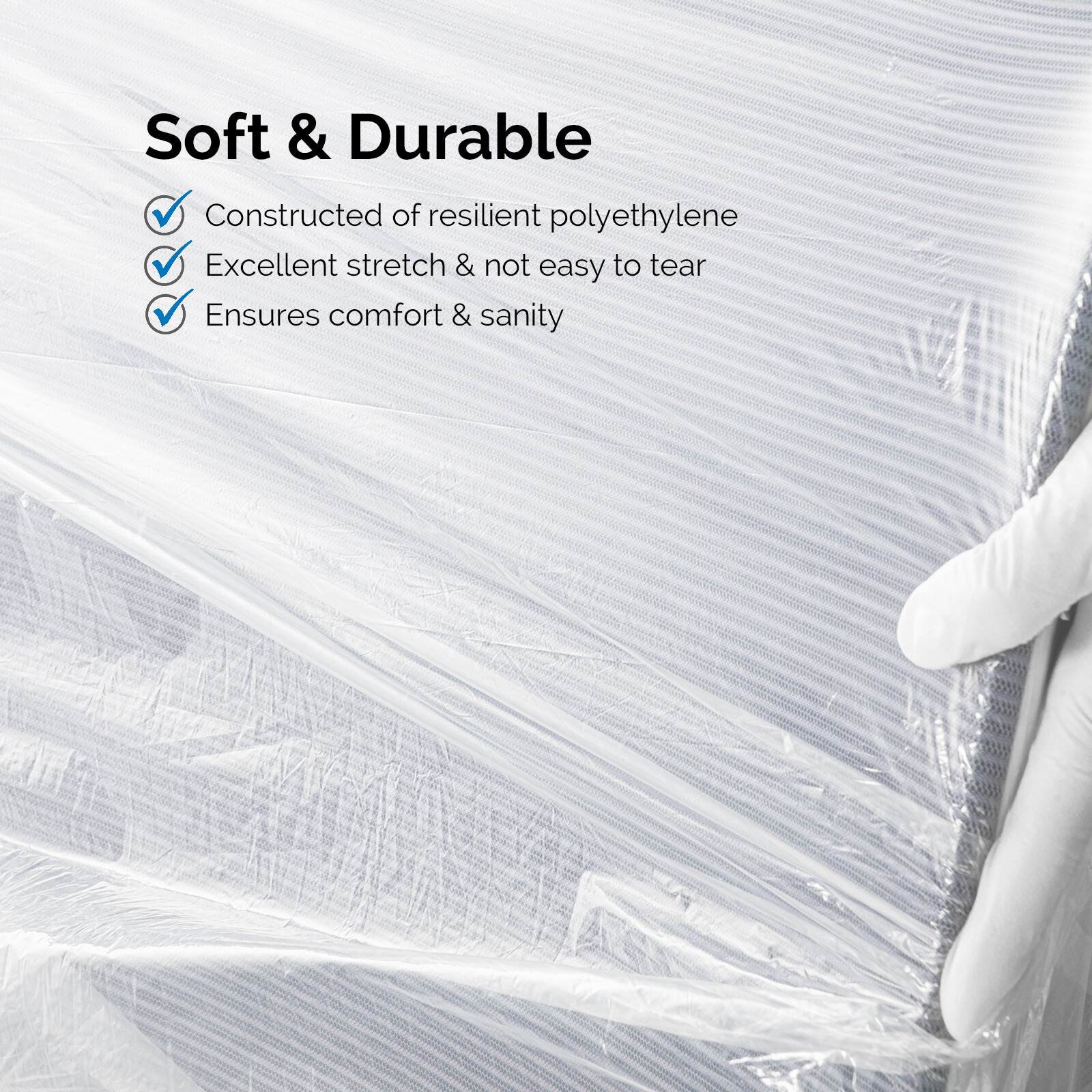 675Pcs/3Boxes JMU Dental Half Chair Cover Sleeves Size 27.5″ x 24″ inches