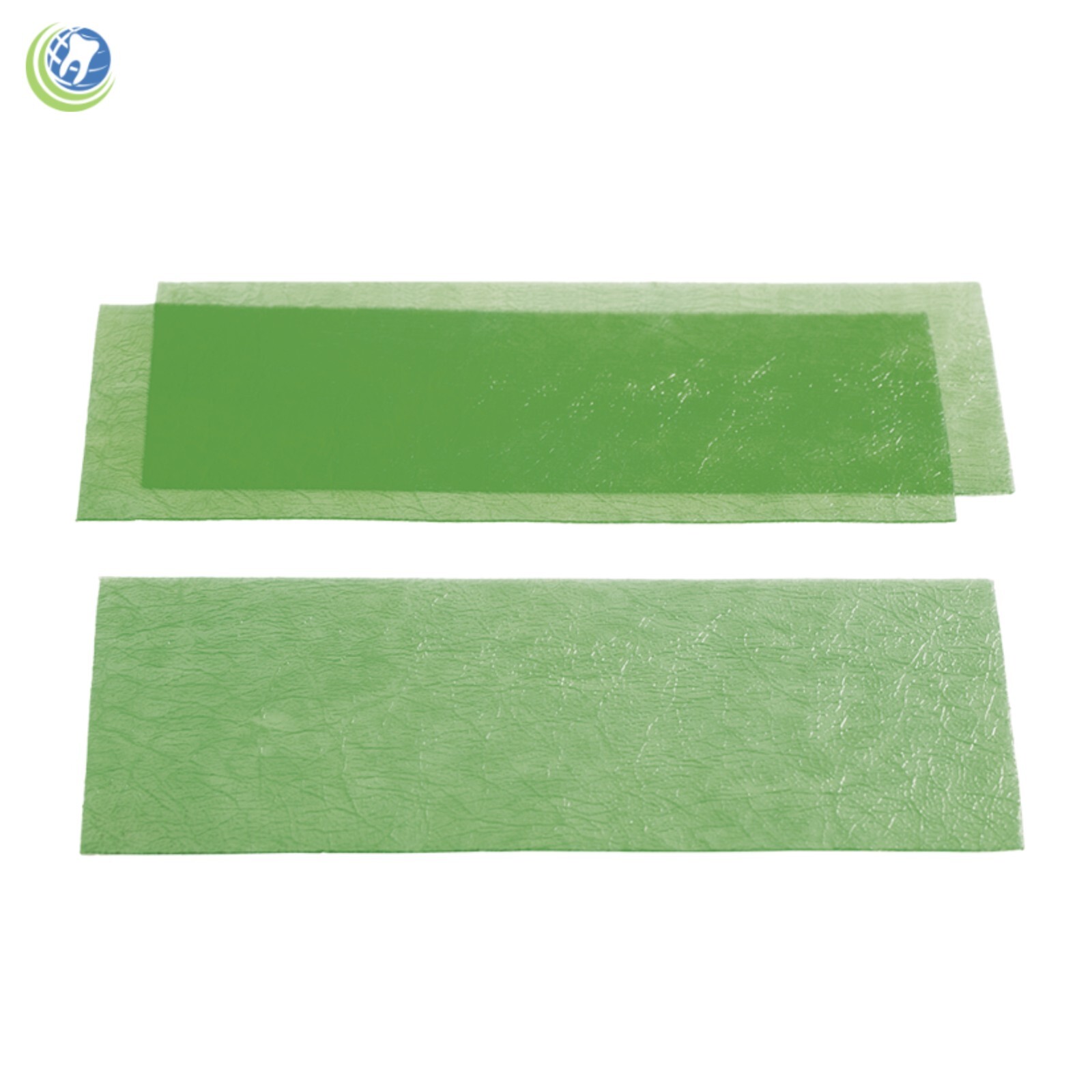 Dental Lab Stippled Casting Wax Pattern Green 0.3mm 3” x 6” — 10 Sheets