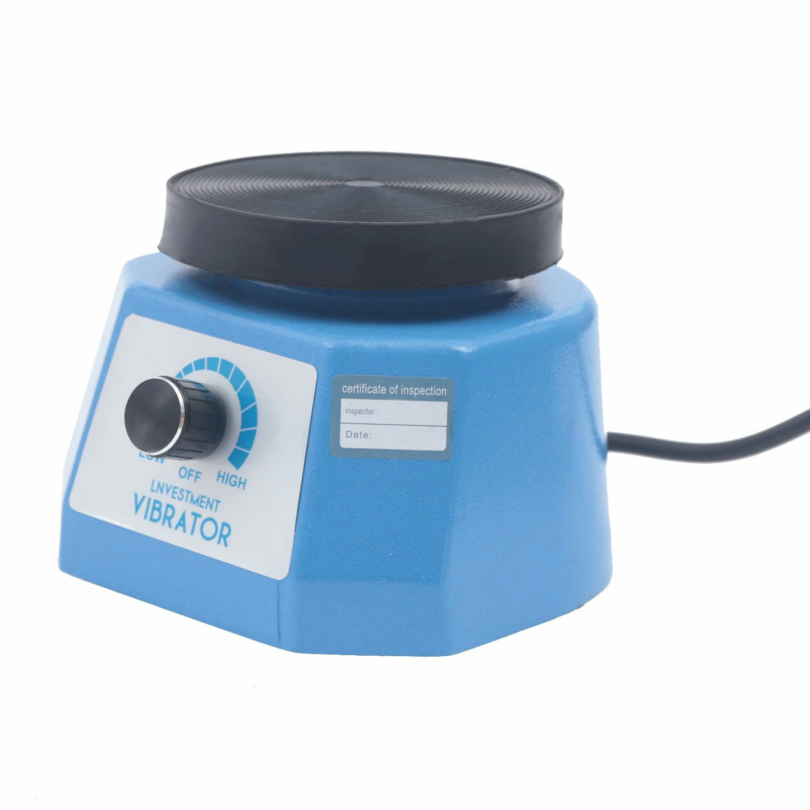 4″Round Oscillator Dental Vibrator Variable Speed Intensity Model Shaker Plaster