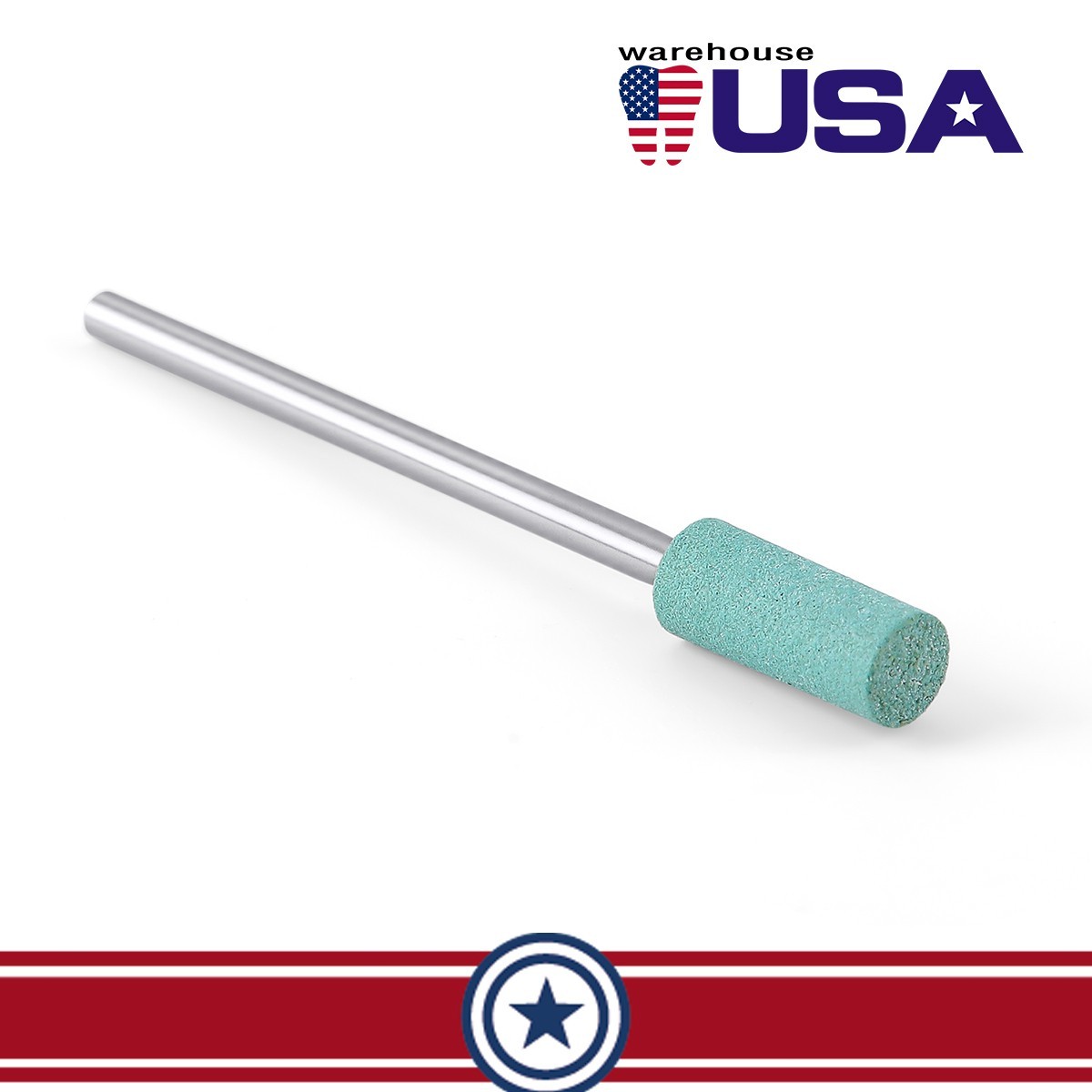 AZDENT Dental Lab Ceramic bonded grinder Polisher Stone Wheel Disk HP 2.35mm