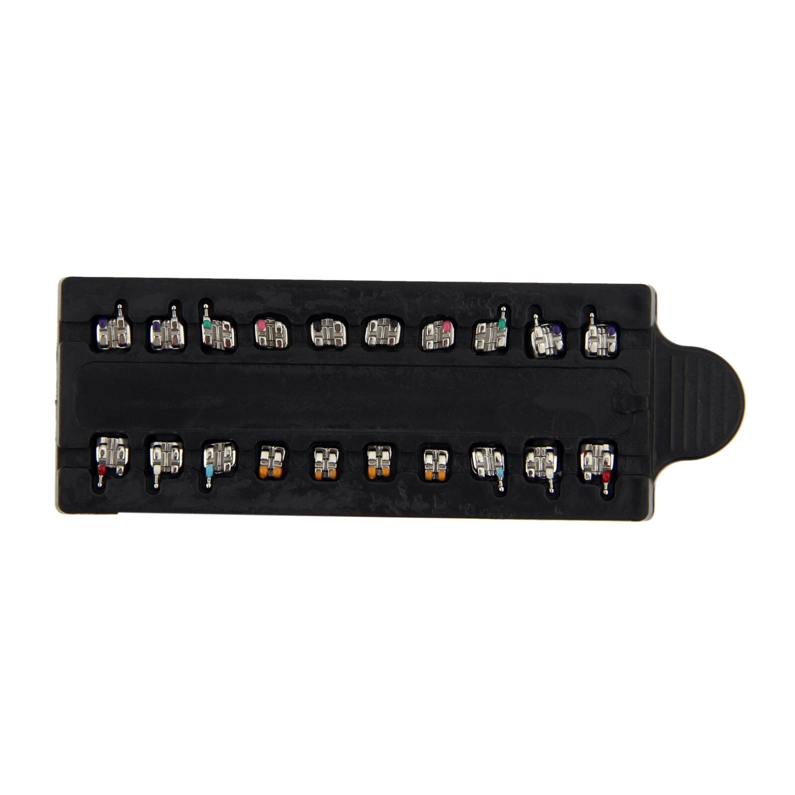 Dental Orthodontic Mini Brackets Metal Braces MIM ROTH MBT 018 022 345 Hooks OC